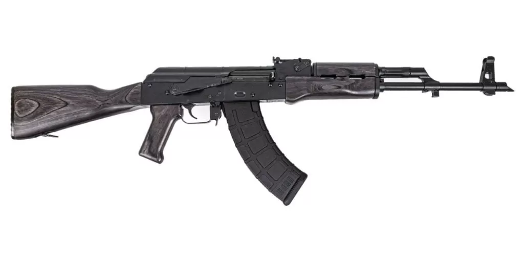 Palmetto State Armory PSAK-47 G3 rifle in Black Satin.