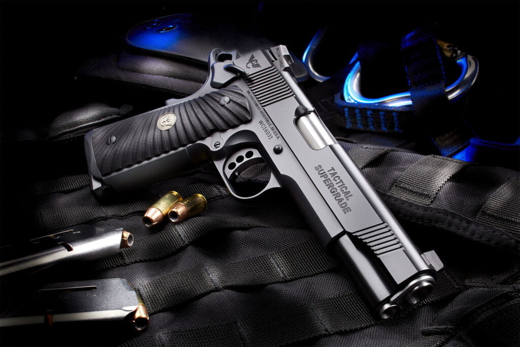 Wilson Combat Tactical Supergrade handgun. Get yours today.
