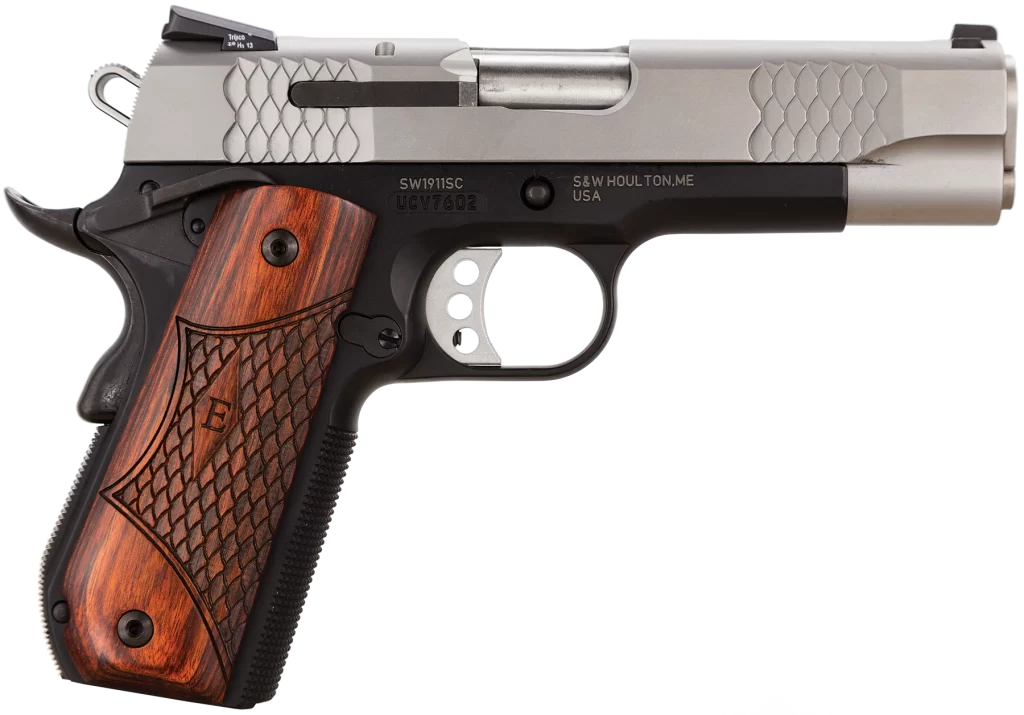 Smith & Wesson SW1911 handgun on sale now.