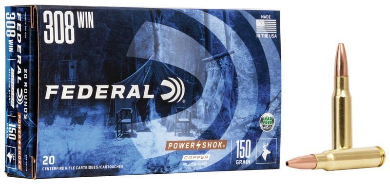 Federal Power Shok 308 winchester. A great all round ammunition.