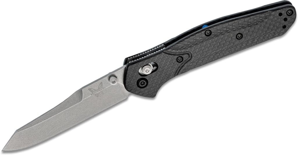 Benchmade Osborne Carbon Fibre folding knife. A great gift or an EDC knife that should last forever.