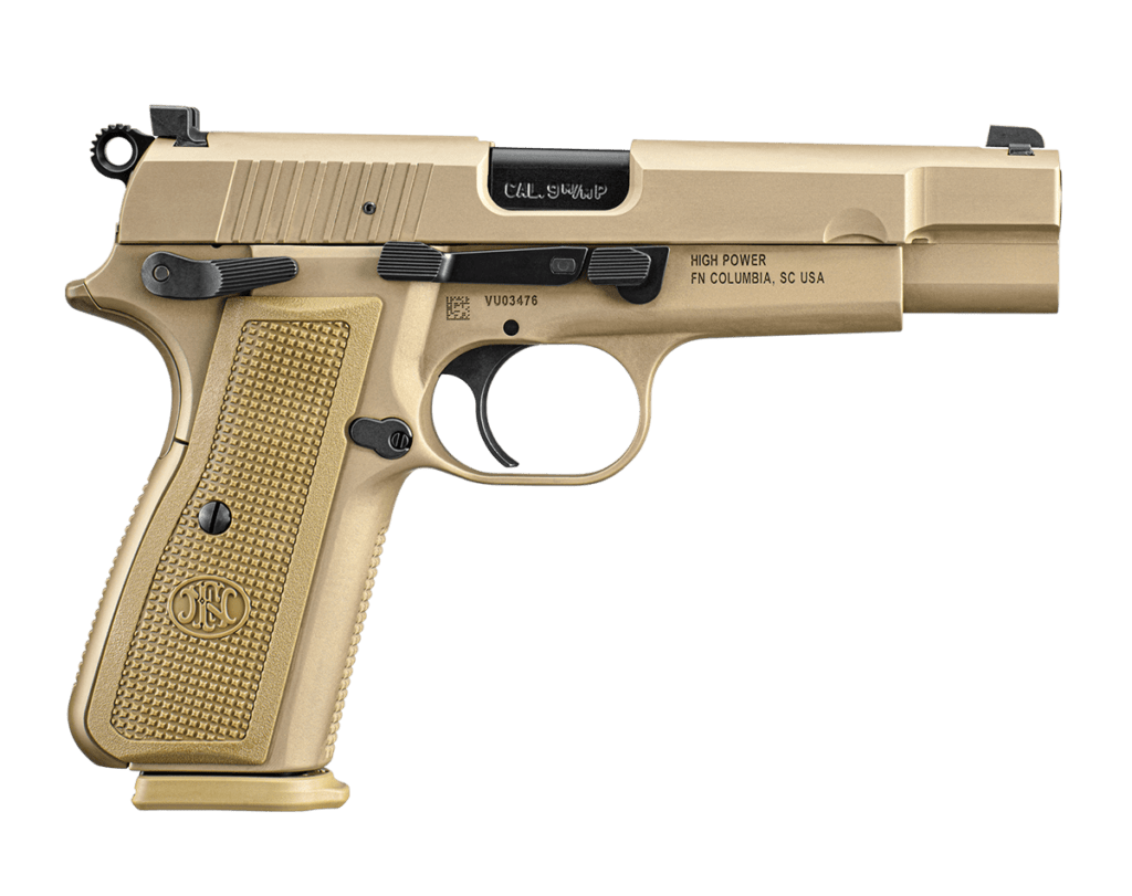 FN High Power, the new version of the Browning Hi Power, get yours here.
