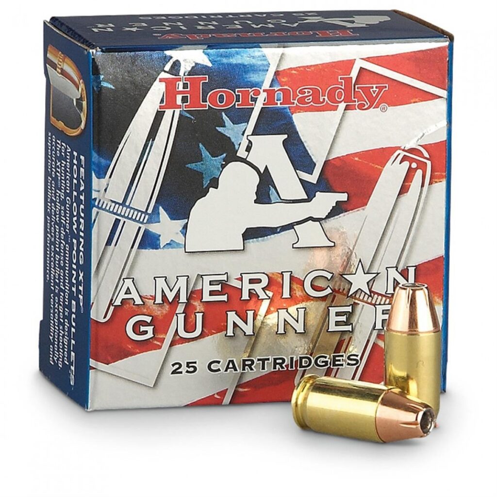 Hornady American Gunner 380 ACP is a jacketed hollow point that focuses on maximum expansion. Get yours here.
