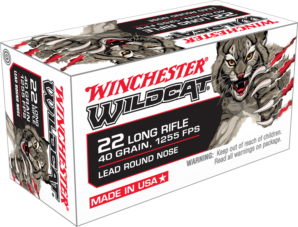 Winchester Wildcat 22LR ammunition. Get your bulk ammunition deals at the USA Gun Shop.
