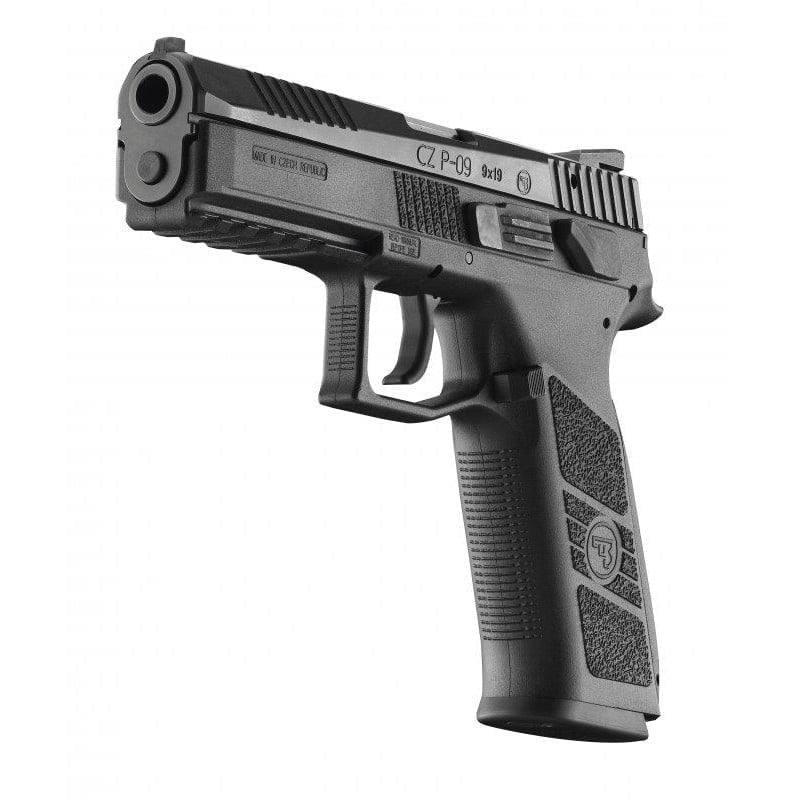CZ P-09. A fantastic polymer handgun with a hammer that makes a Glock look, well, ordinary. Get yours here.