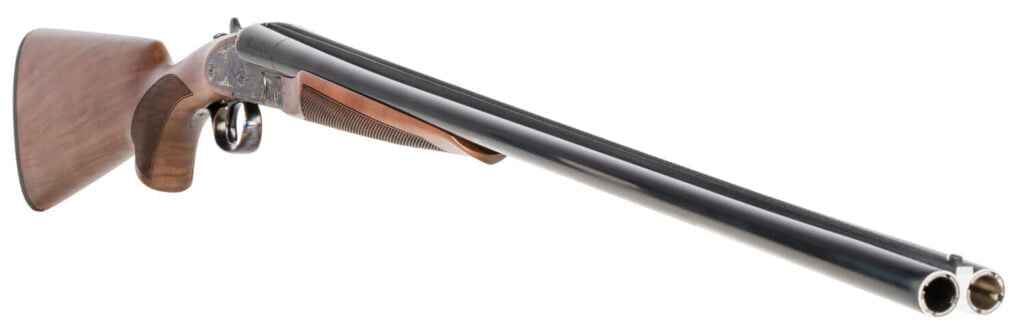 CZ Sharp Tail shotgun. A 20 gauge shotgun that is a traditional side by side and a dream to shoot.
