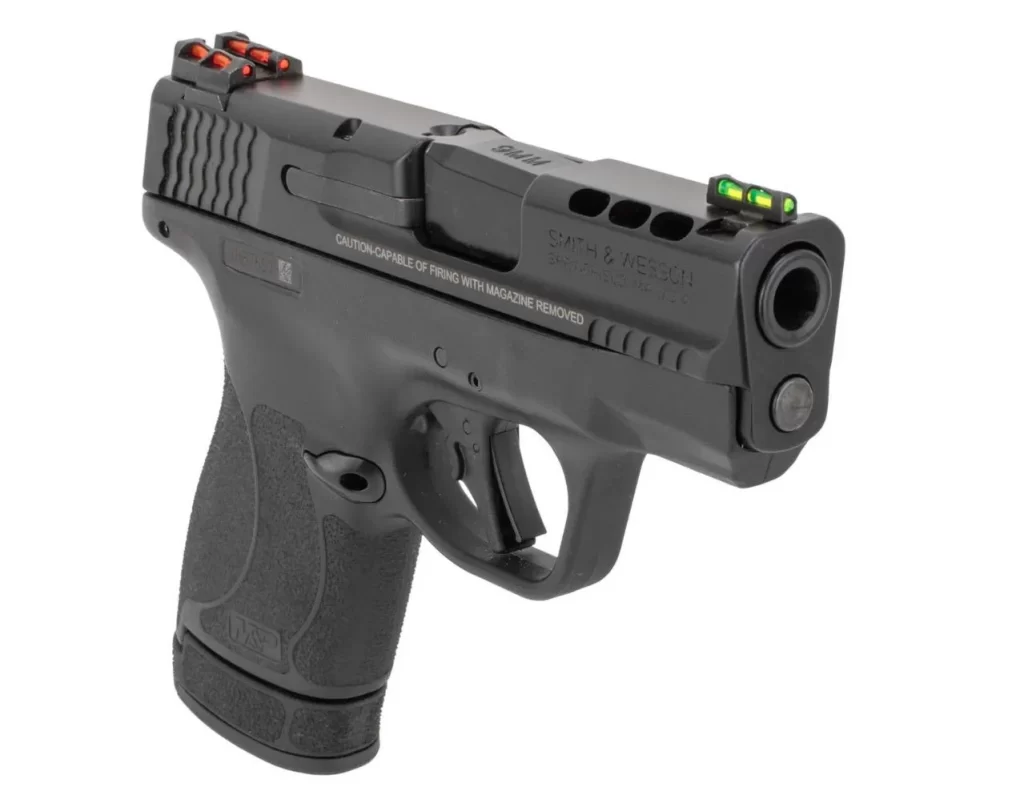 Smith & Wesson Performance Center M&P Shield Plus. A great 9mm concealed carry.