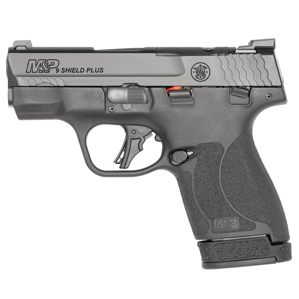 S&W M&P Shield Plus. Arguably the best 9mm conceal carry handgun. 