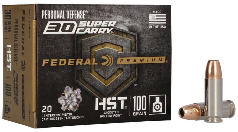 Personal Defense HST 30 Super Carry ammo