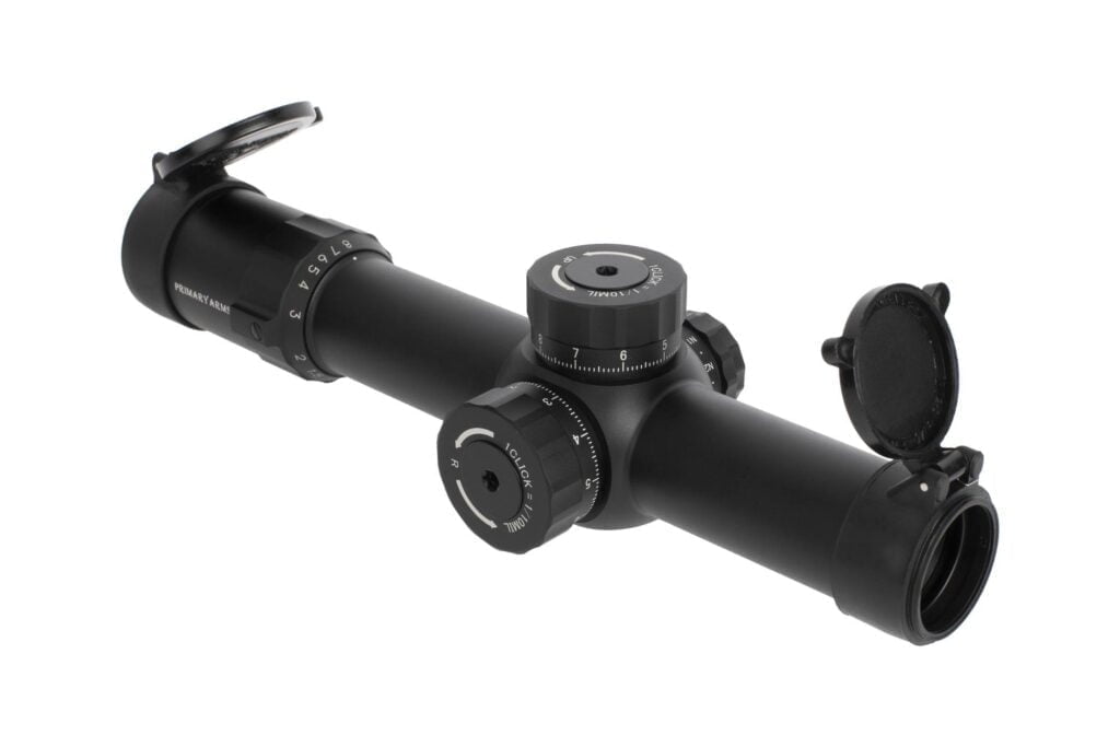 Primary Arms PLx series rifle scopes. 