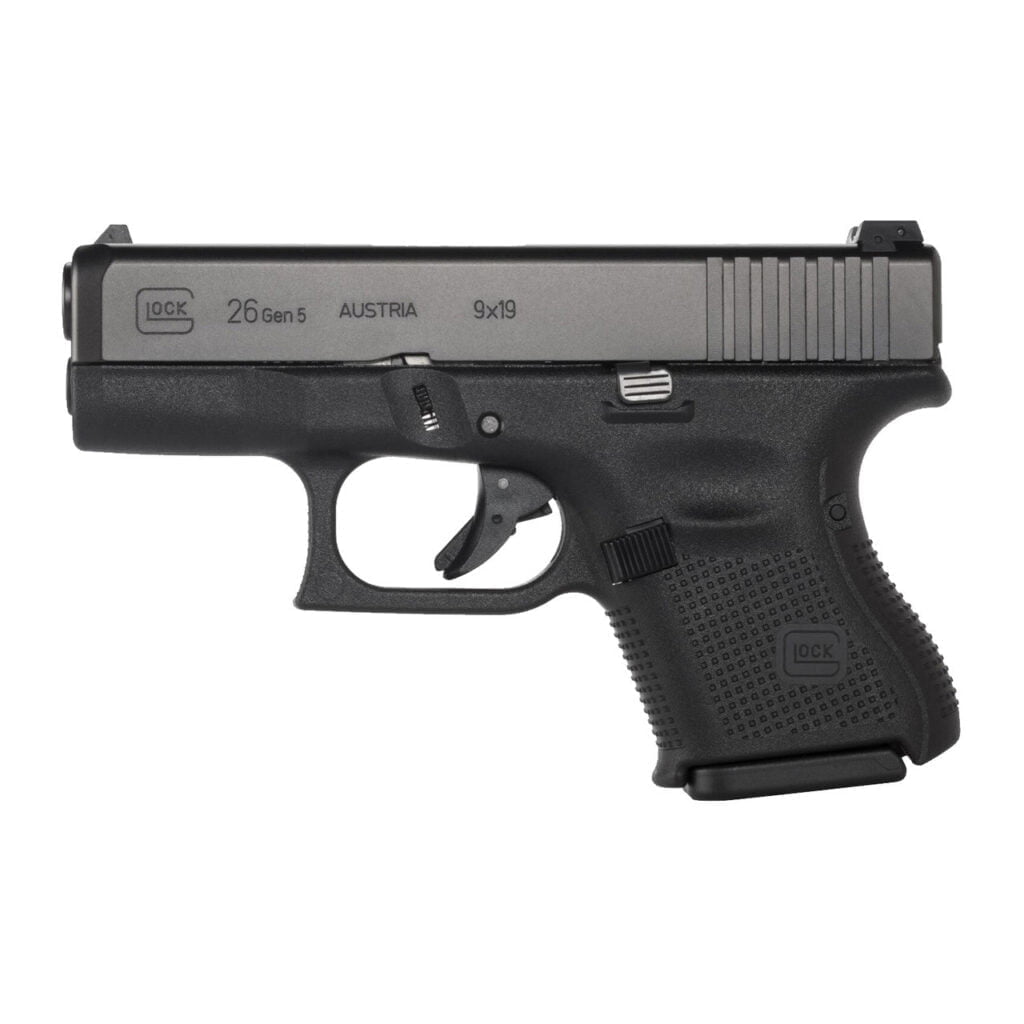 The Glock 26 is a great option for concealed carry.