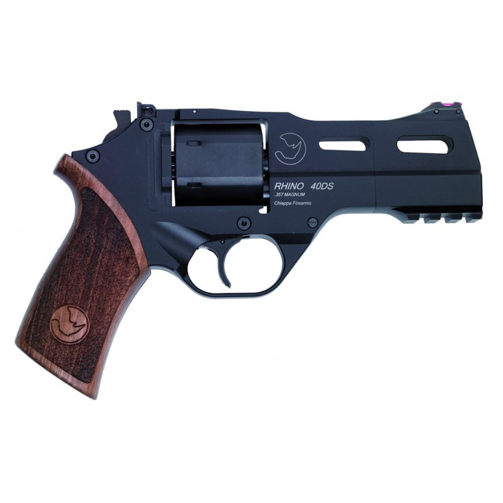 Chiappa Firearms Rhino 40DS. A great 357 Magnum revolver that brings a lot of modern innovation. 