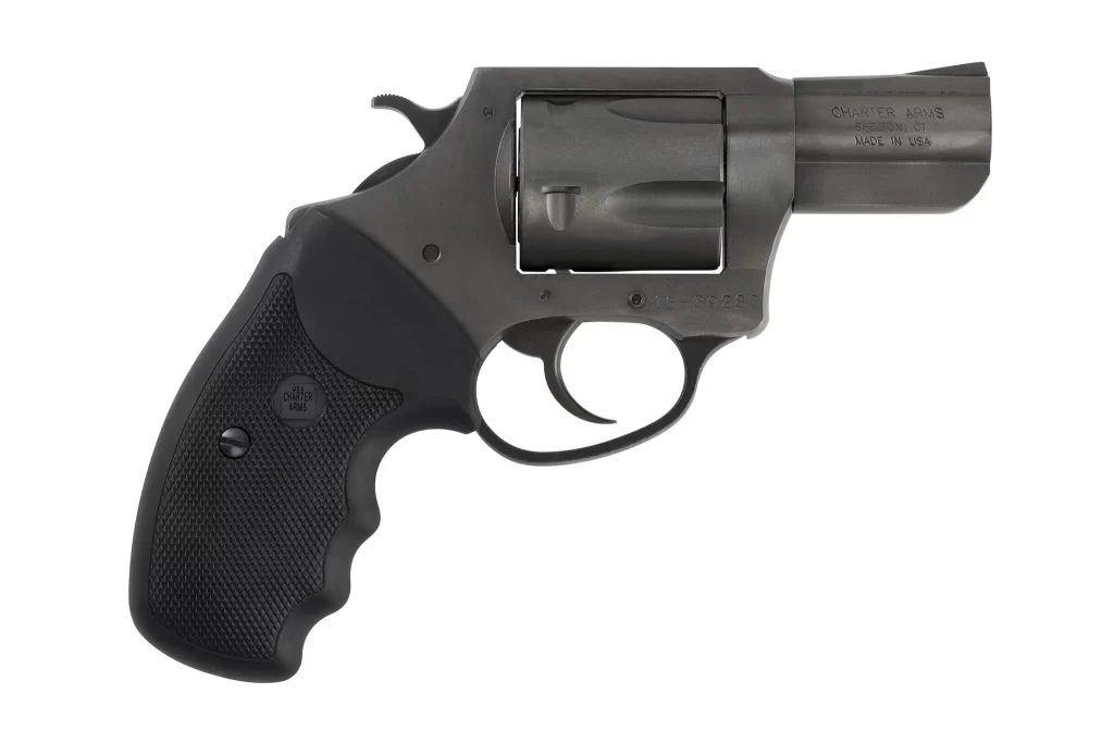 Charter Arms 9mm revolver. A simple 9mm defensive pistol.