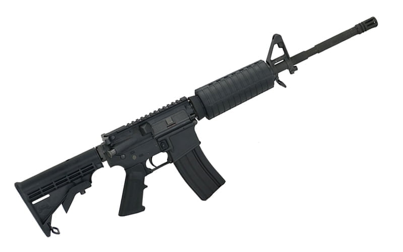 Palmetto State Armory PA-15 rifle. A modern day military style rifle.