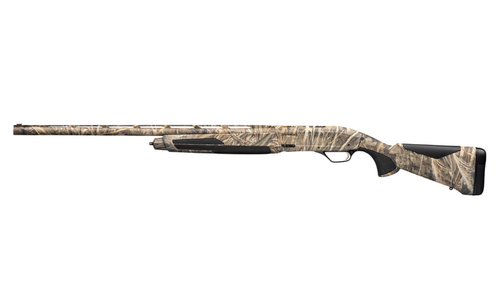 The Browning Maxus II is a top tier shotgun for hunting game and there are specialist duck guns and field guns.