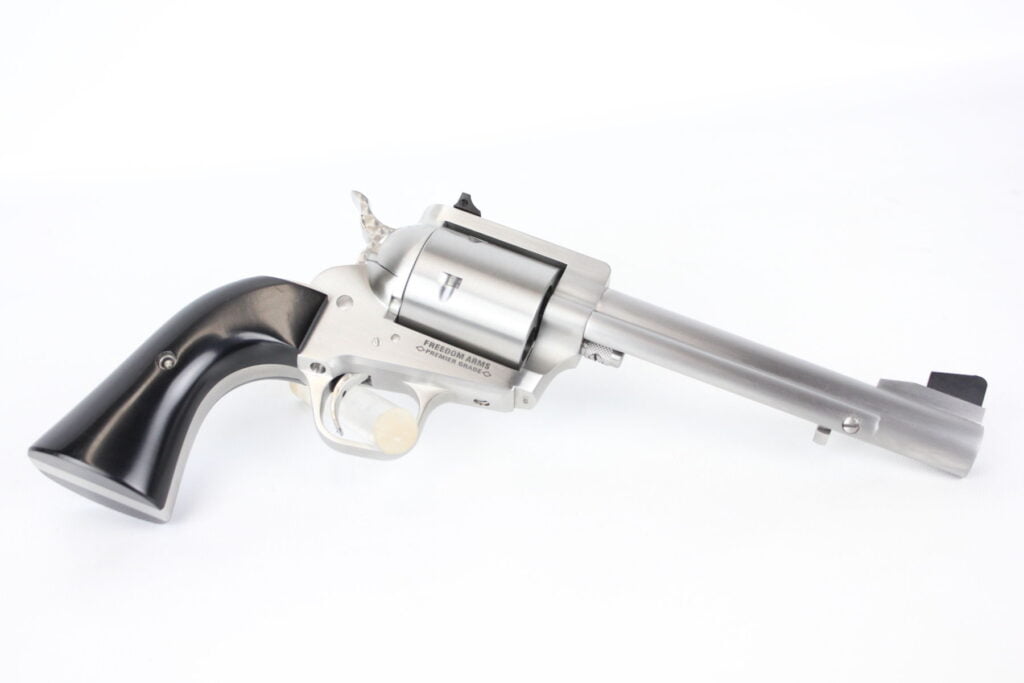 You want a seriously powerful revolver? Try this one.