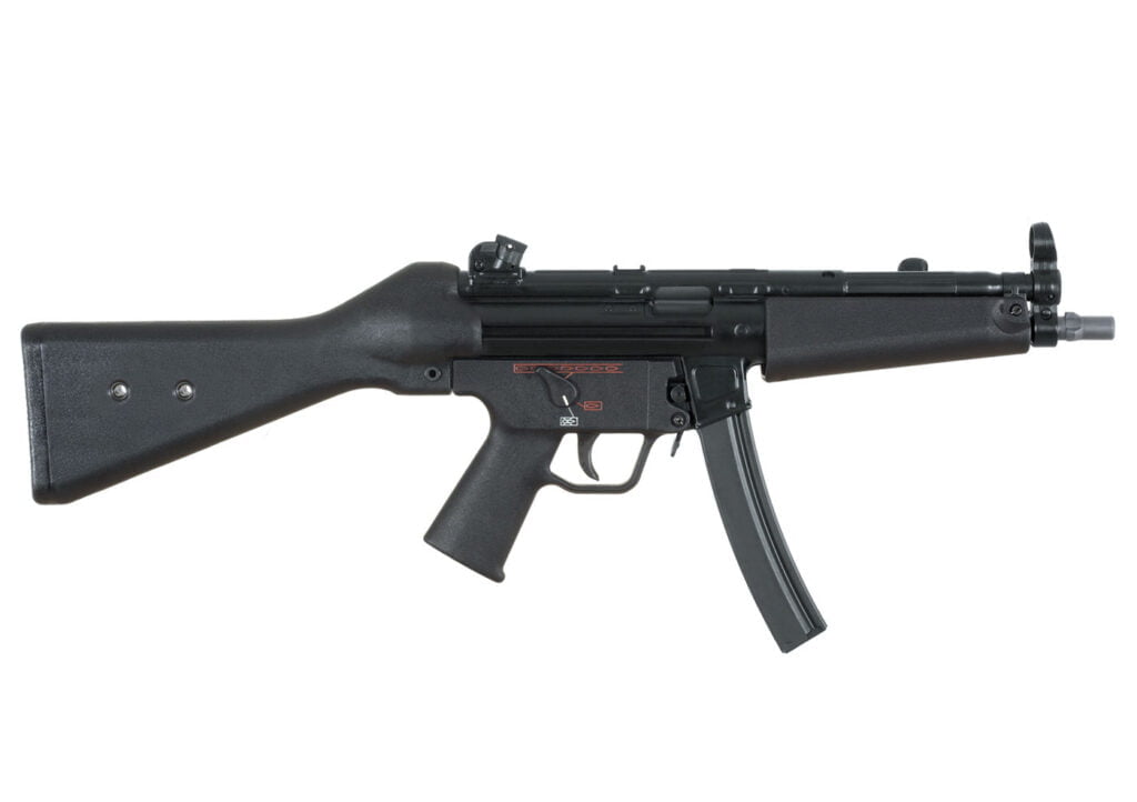 HK MP5, a new breed of Sub Machine Gun.