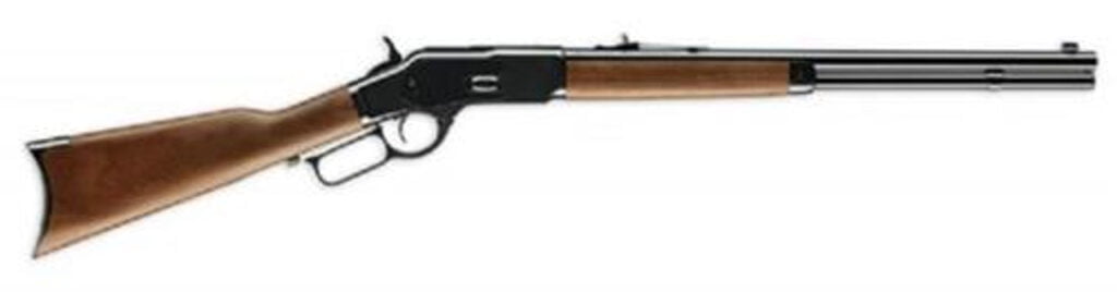 Winchester Model 1873 lever action rifle. The gun that won the West
