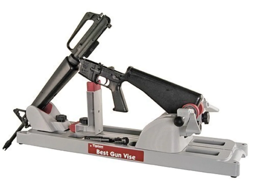A gun vise is a great investment if you work on your weapons. 