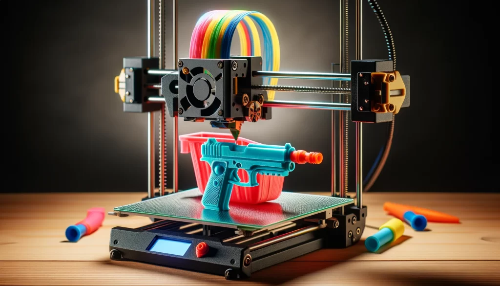 3D printing and guns, the truth of how modern printers can produce untraceable ghost guns. But they just don't, not yet anyway.