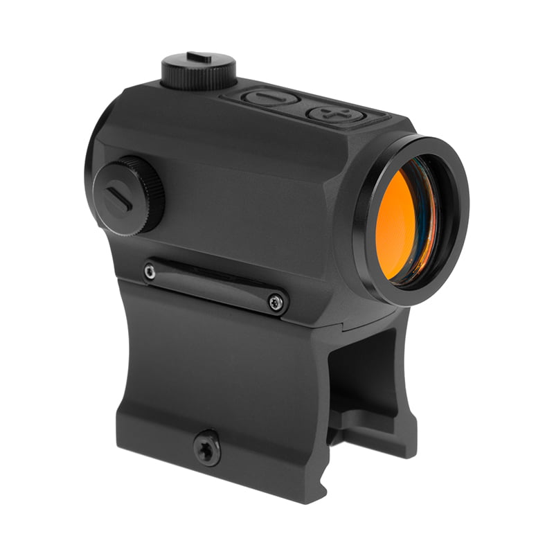 Holosun AR-15 sights. Simple, effective and relatively cheap.
