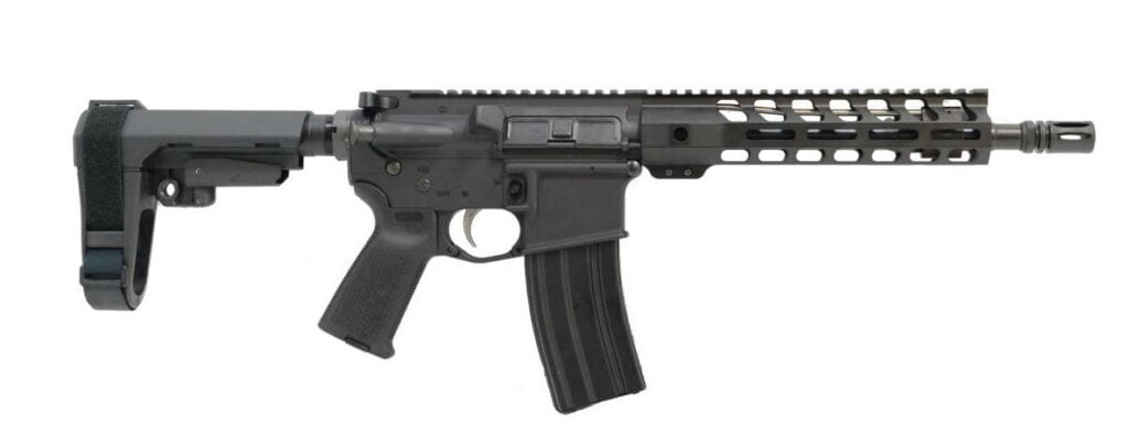 Palmetto State Armory AR-15 pistol. The classic low budget AR pistol that will beat your expectations. 