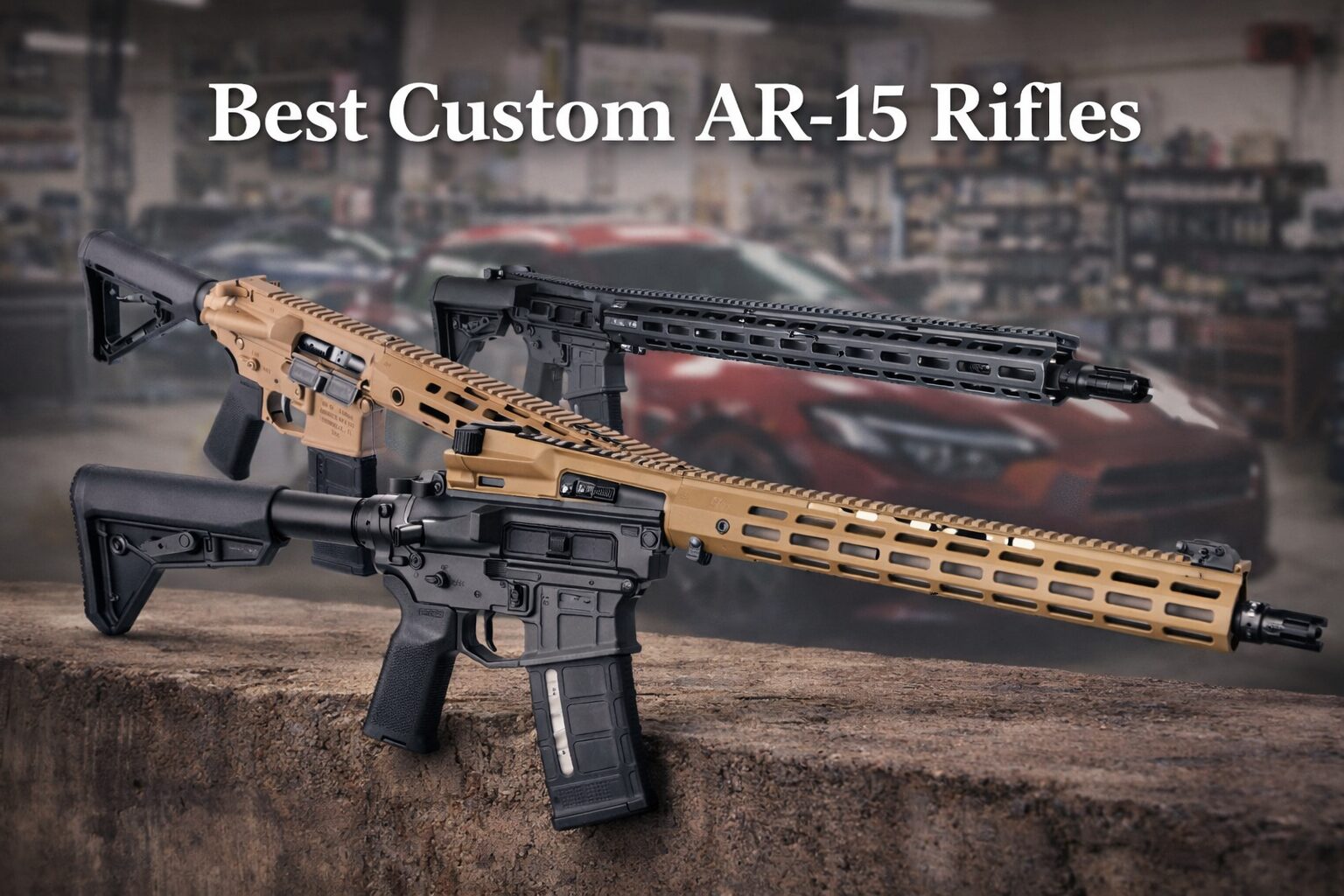 The Best Custom AR-15 rifles