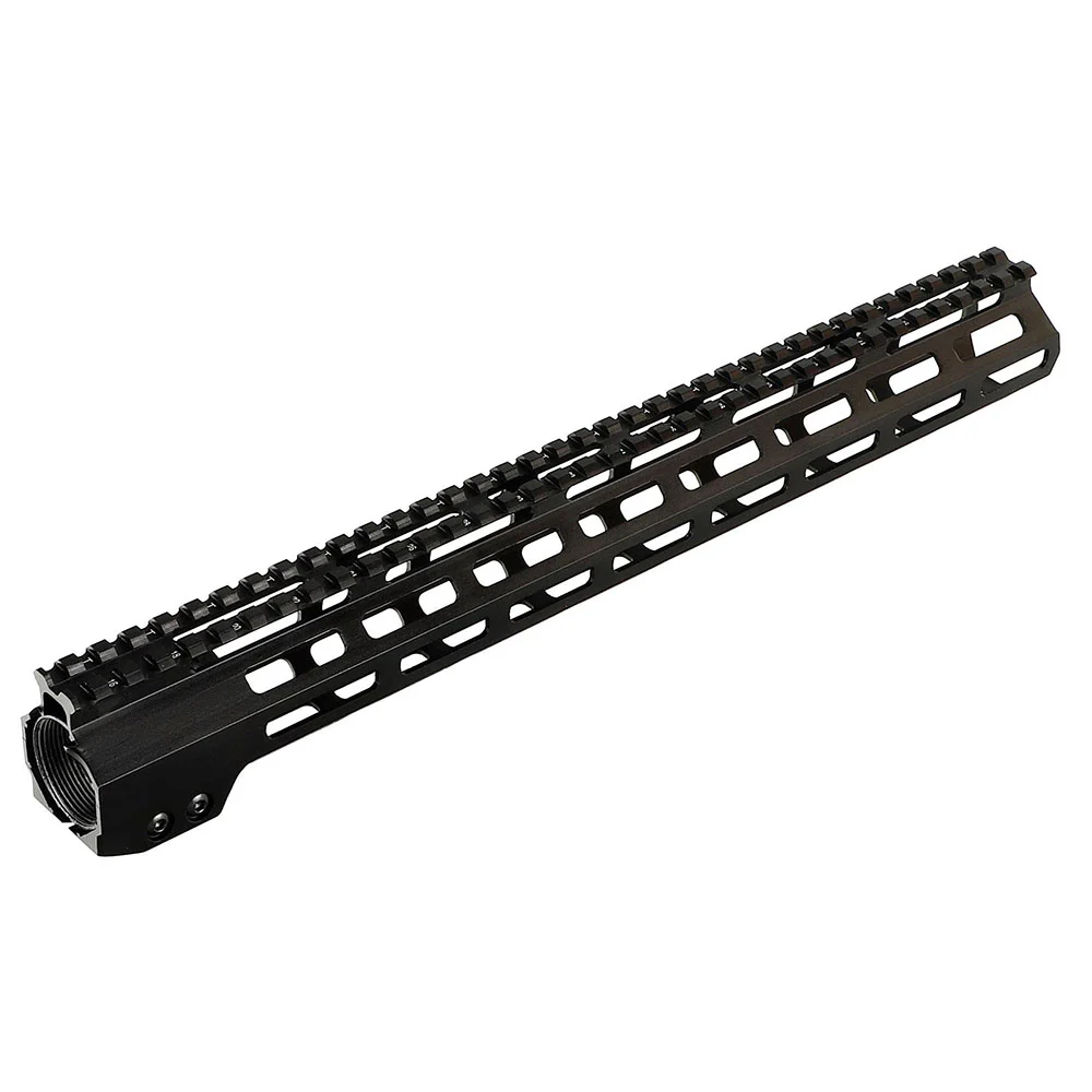 Free Float vs Drop-In Handguard: Which Is Better? 16 Free float AR-15 handguard. How do they work and what's the difference with a drop-in handguard?