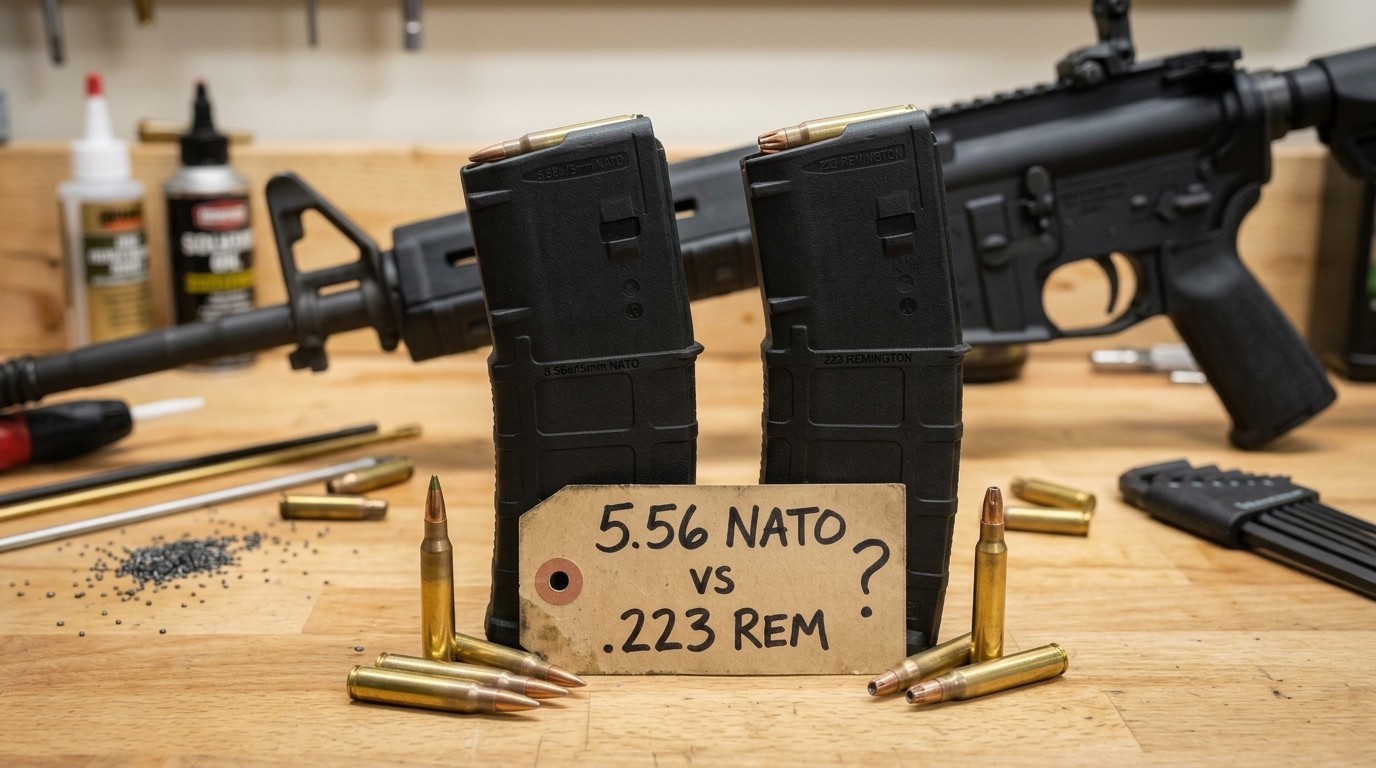 AR-15 5.56 vs 223 Remington, what's the difference?