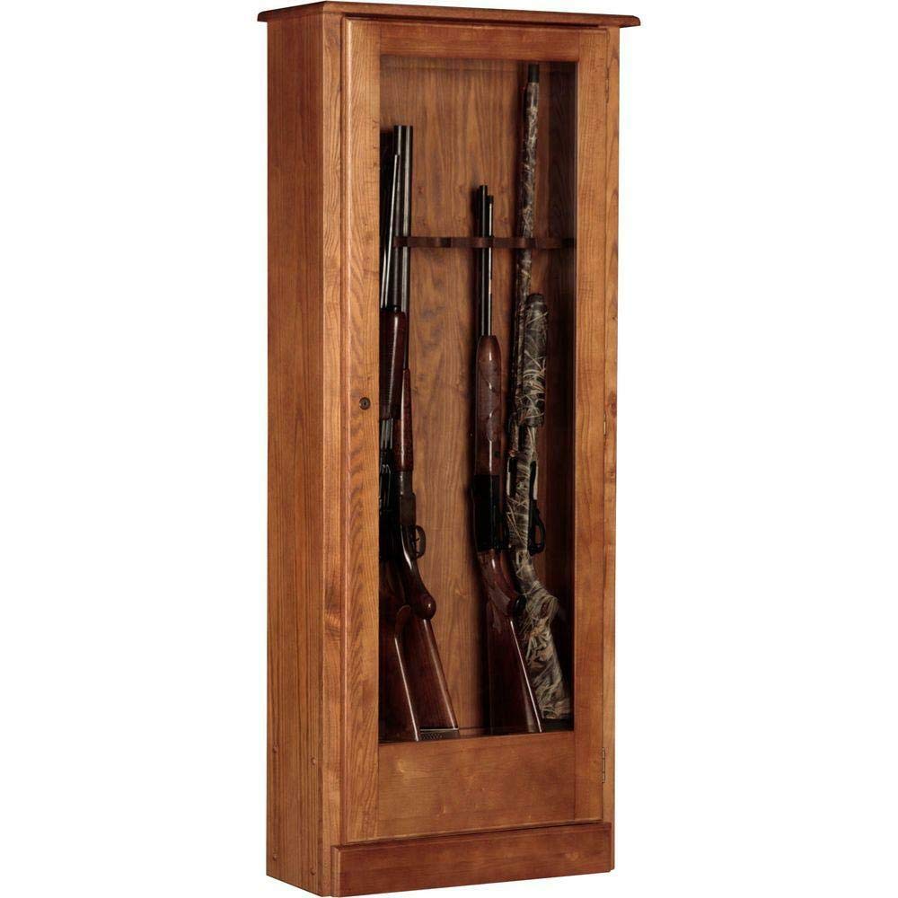 Best Gun Cabinets (2026): 8 Top Picks for Display and Budget Storage 14 American Furniture Classics wood and glass case