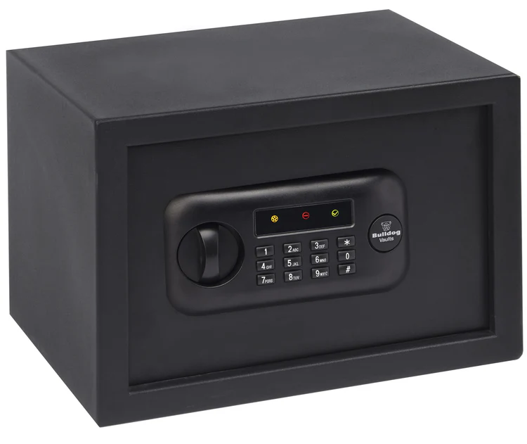 Best Small Gun Safes (2026): 8 Compact Picks for Handguns 27 Bulldog Digital Compact Gun Safe, a great ultra budget safe with an electronic lock