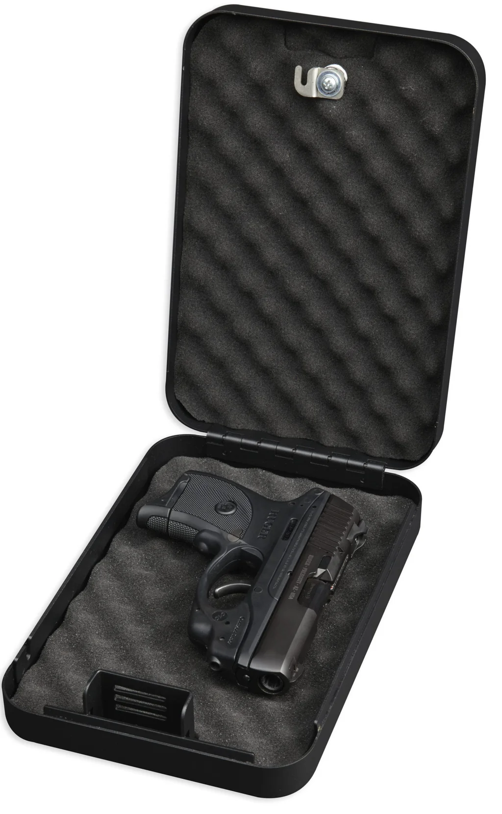 Bulldog car vault steel pistol safe with mounting bracket