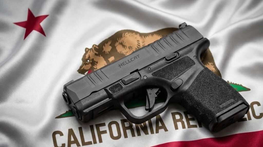 8 Best California CCW Guns (2026): Post-Bruen Carry Picks 28 California legal Springfield Hellcat. A great gun that is on the California roster.