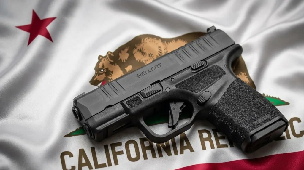 9 Best California Legal Handguns (2026): On-Roster Picks Ranked 8 Springfield Hellcat, one of the best California legal handguns