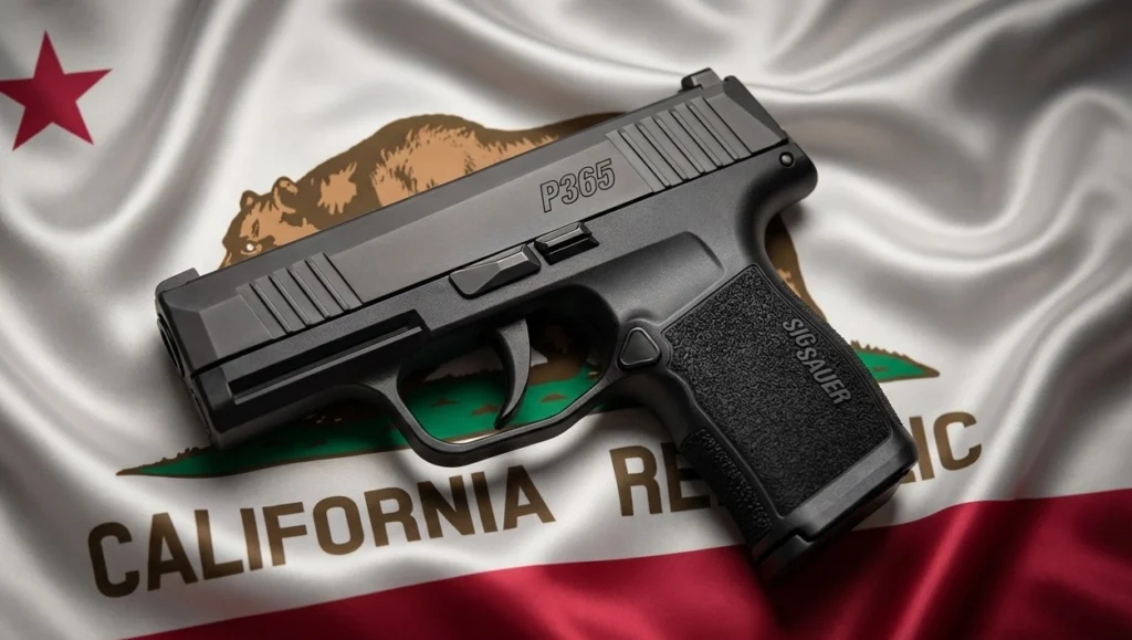 9 Best California Legal Handguns (2026): On-Roster Picks Ranked 7 Sig P365 California legal