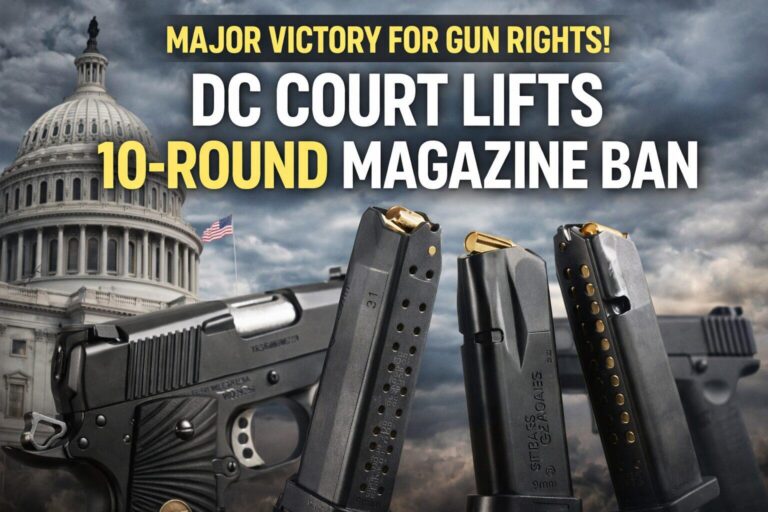 Appeals Court Strikes Down 10-Round Mag Limits in DC 15