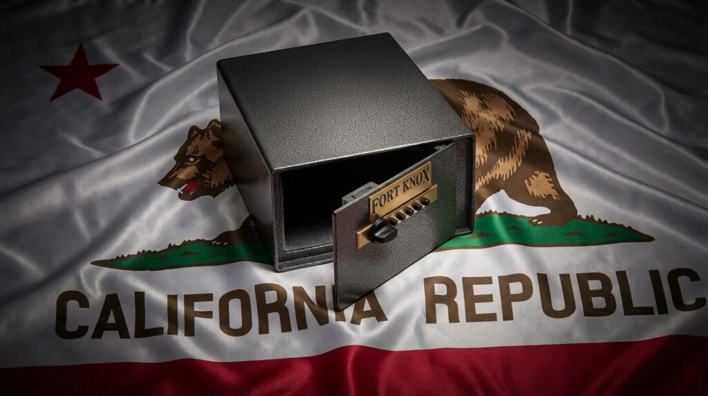 Best Gun Safes for California (2026): SB 53 Compliant Storage 10 Fort Knox Original Pistol Box, a cheap California legal gun safe