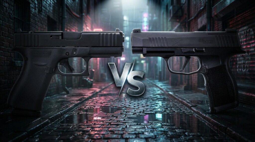 Glock 43X vs Sig P365 XL: Everyday Carry Shootout (2026) 6 Glock 43x vs Sig P365 XL