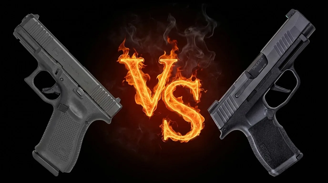 Glock 43x vs Sig P365 XL