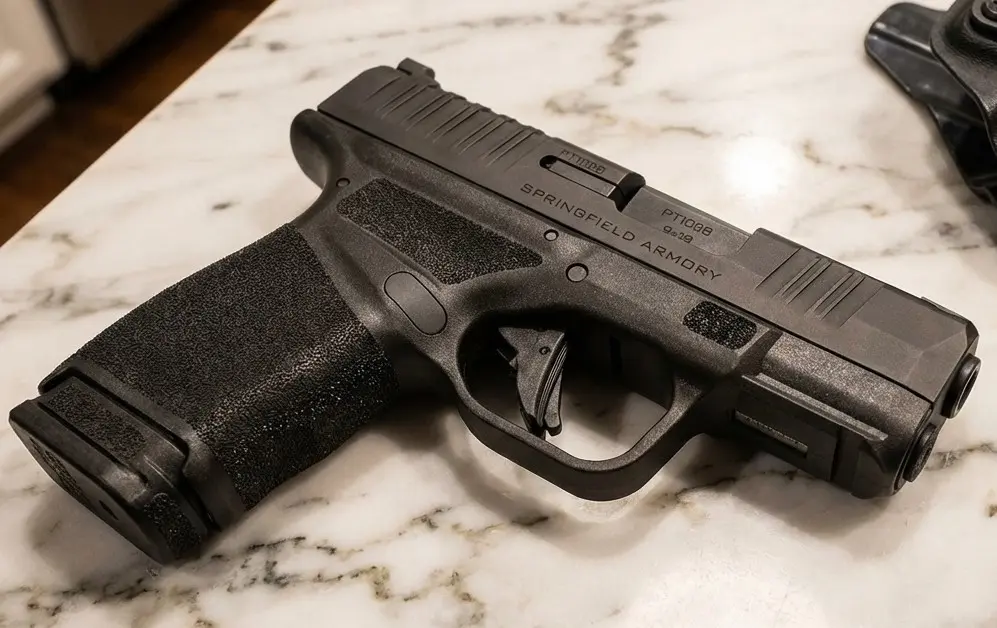 7 Best Handguns for Beginners (2026): Tested & Ranked 12 Springfield Armory Hellcat, a goof novice handgun