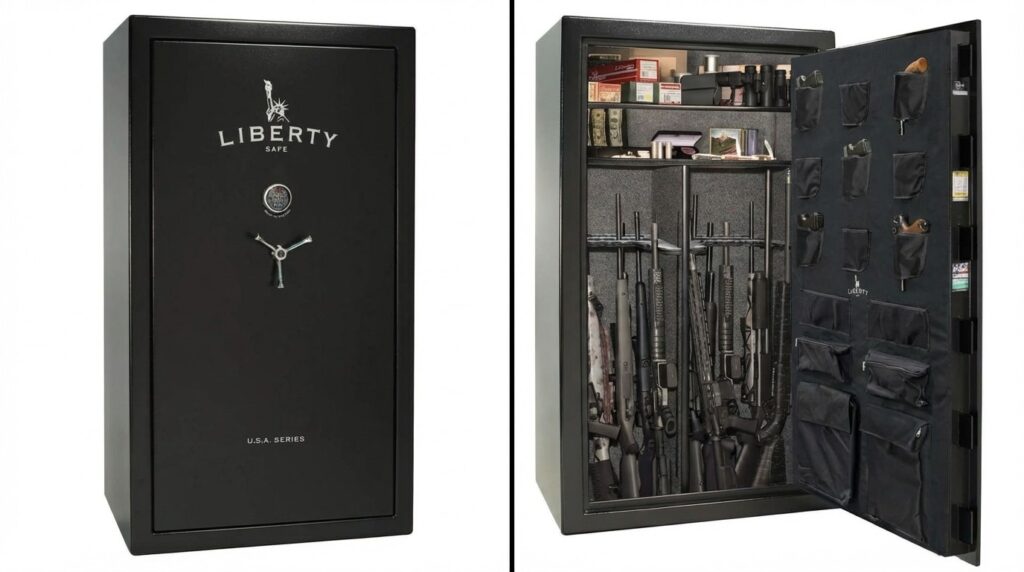 8 Best Fireproof Gun Safes (2026): Fire Ratings Tested and Ranked 22 Liberty USA 50 gun safe