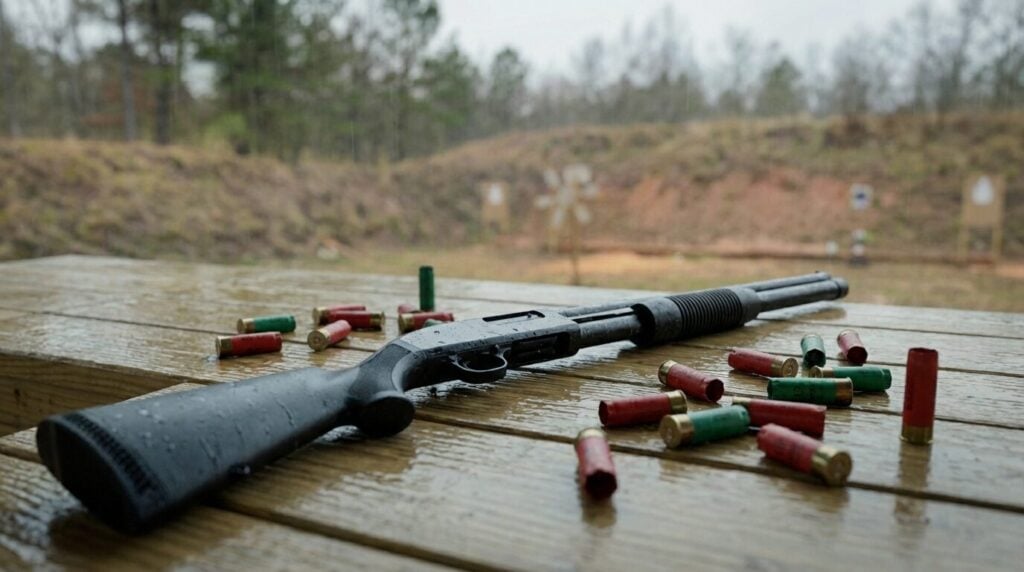 Mossberg Maverick 88 Review (2026): 500 Round Test of the Best Budget Shotgun 10 Mossberg 88 Maverick at the range