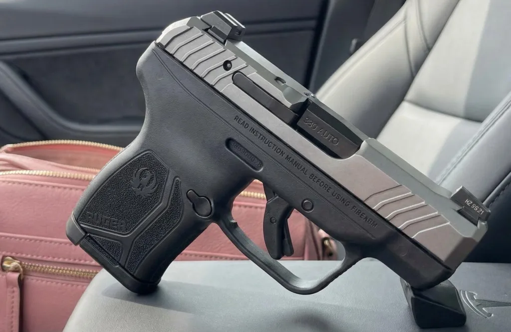 Ruger LCP Max 380 ACP. A great low recoil self-defense CCW firearm