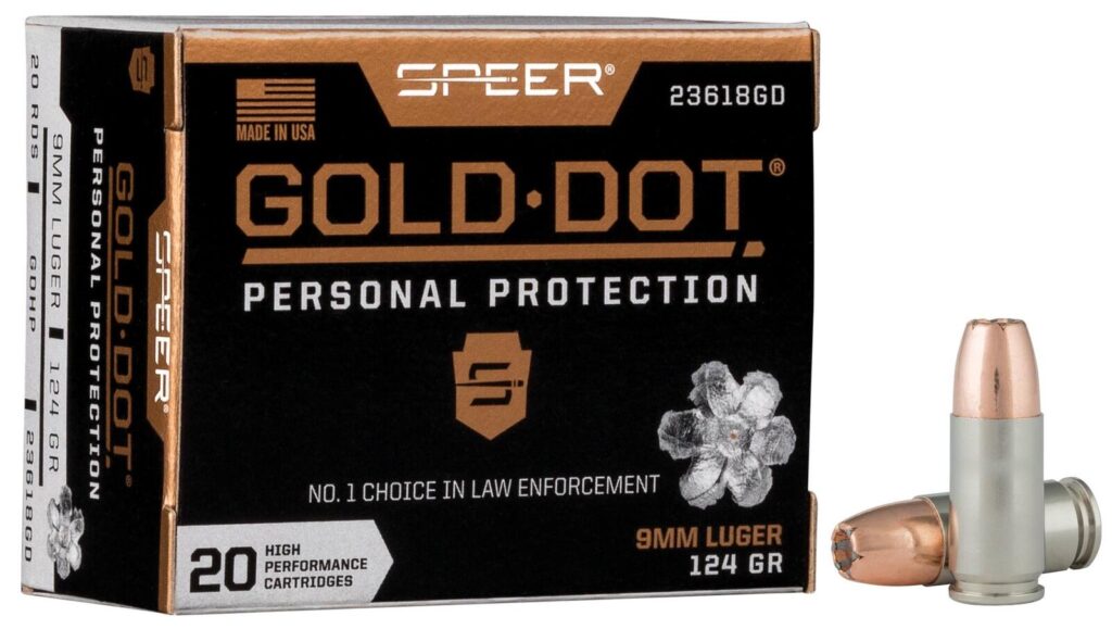 Best Concealed Carry Ammo in 2026: Every Caliber Ranked 9 Speer Gold Dot 124gr 9mm