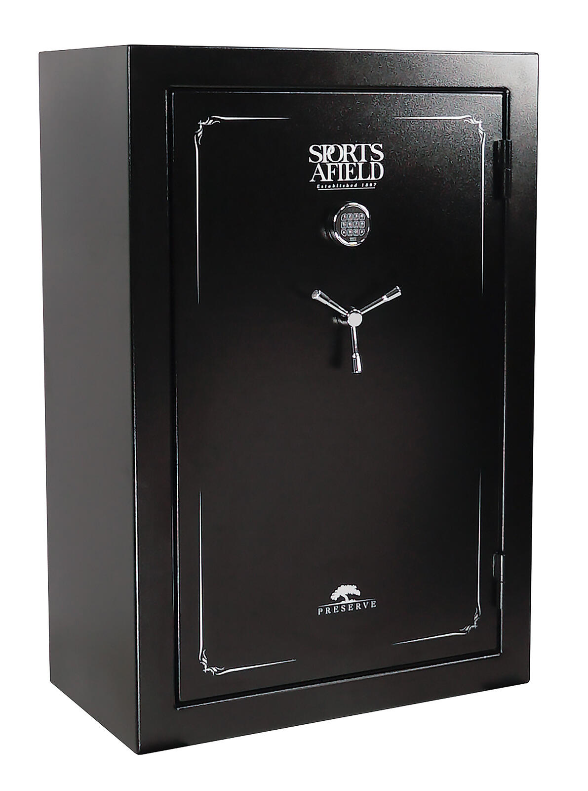 Sports Afield Preserve 40 gun safe, a 40-gun fire-rated safe for an AR-15 collection