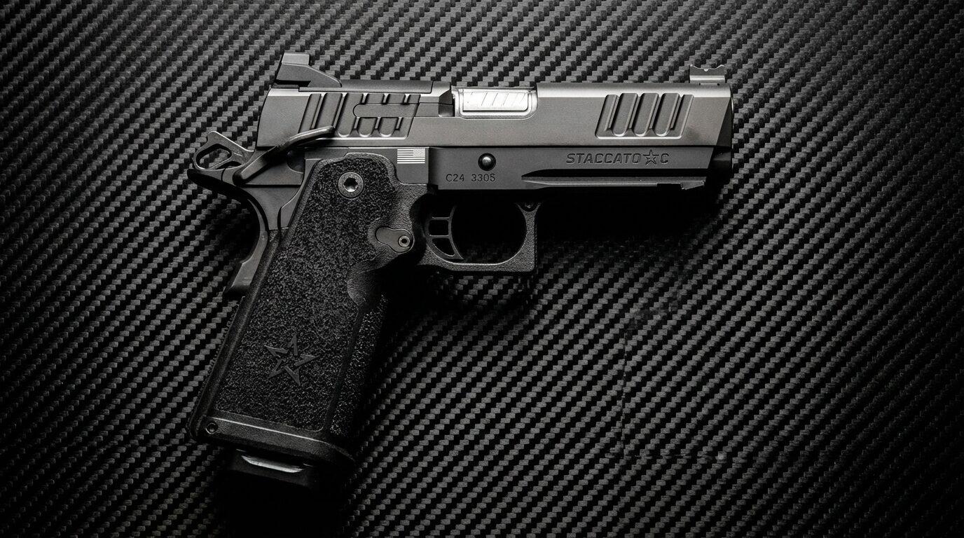 Staccato C 2011 pistol in 9mm with a slim grip