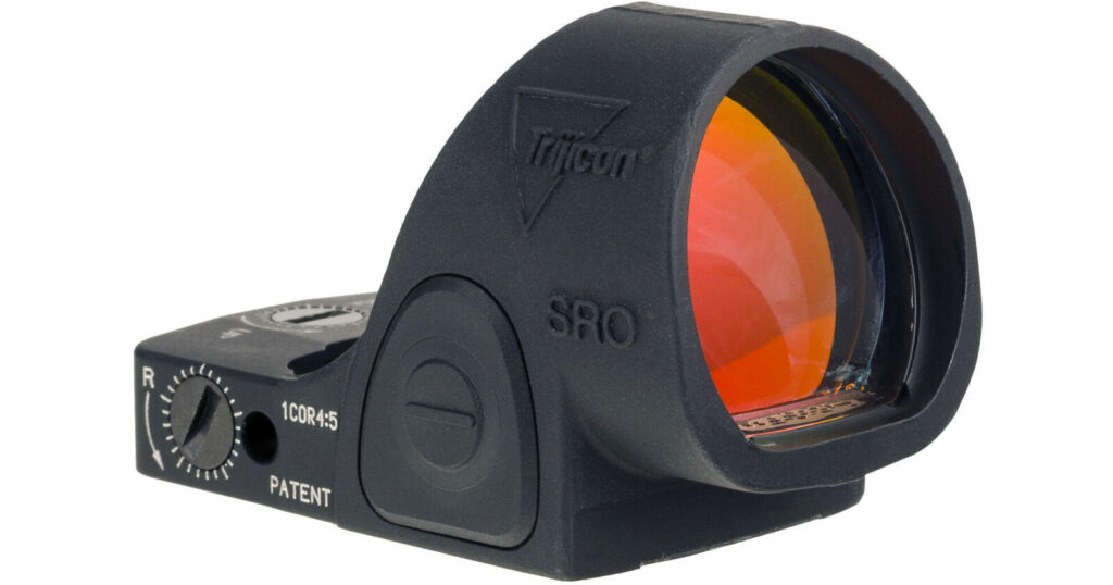 10 Best Red Dot Sights for Pistols in 2026 4 Trijicon SRO - Best competition red dot for handguns