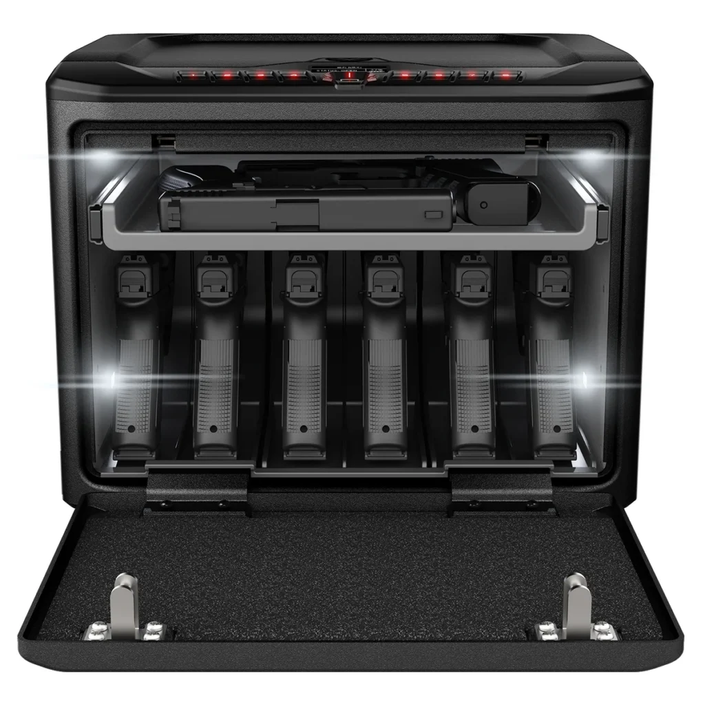 10 Best Gun Safes for Pistols & Handguns (2026): Tested and Ranked 32 Vaultek MXI gun safe. The best handgun & pistol safe for sale in 2026 and one of the best gun safes for pistols on the market