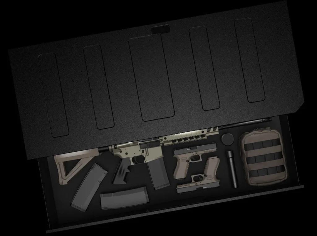 Best Under-Bed Gun Safes (2026): 8 Low-Profile Picks 17 Vaultek Under Bed