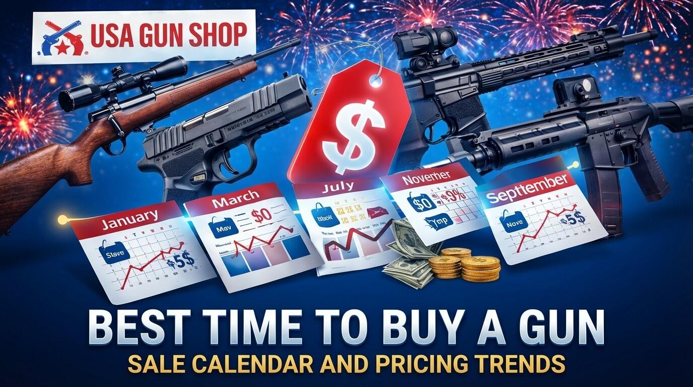 Best time to buy a gun, calendar and trends
